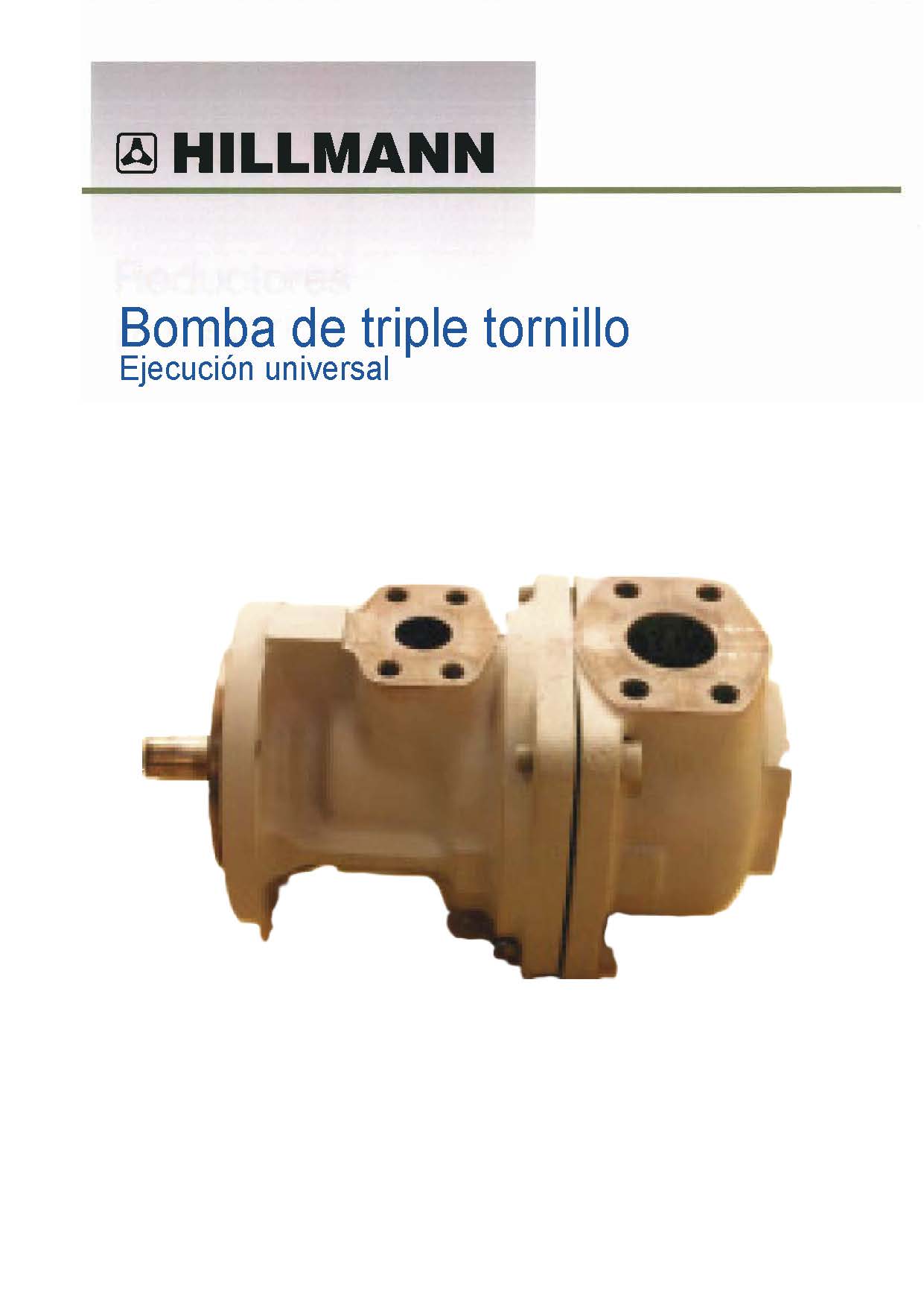 Portada del catálogo de Bombas BTC-BE